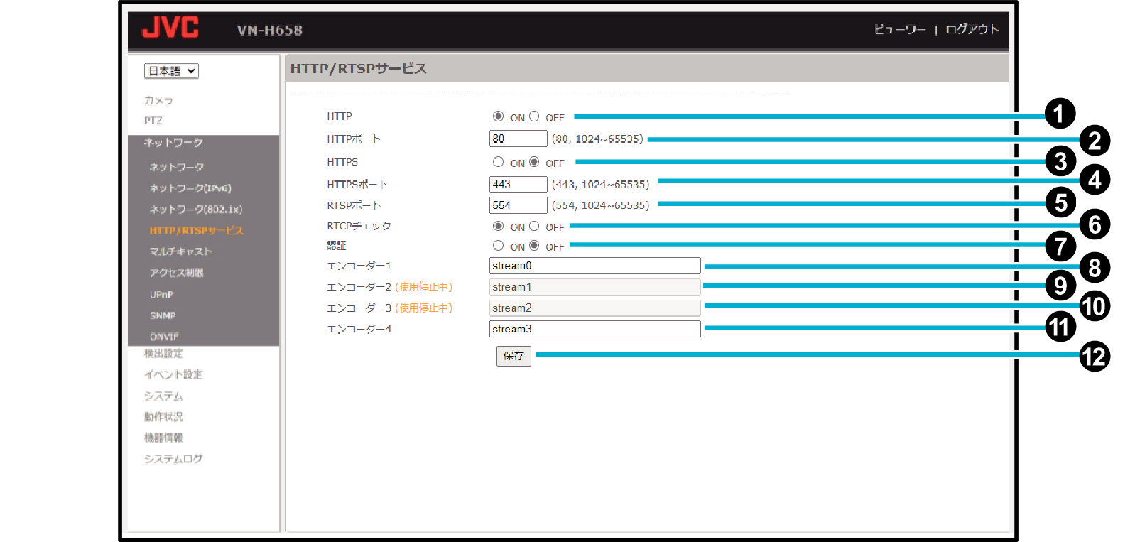 2-04 HTTP-RTSP service SV27
